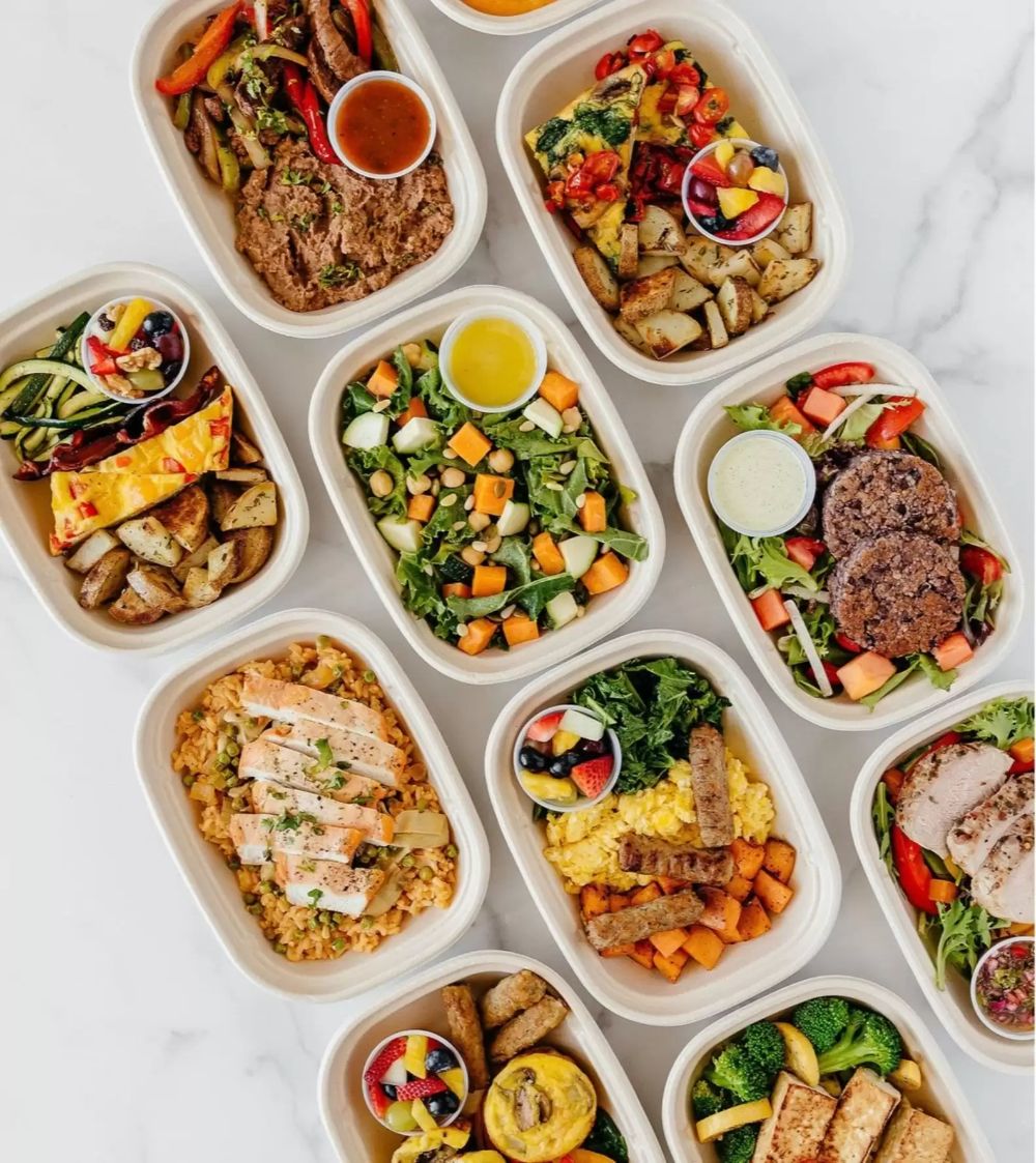 Comidas envasadas al vacío para la semana